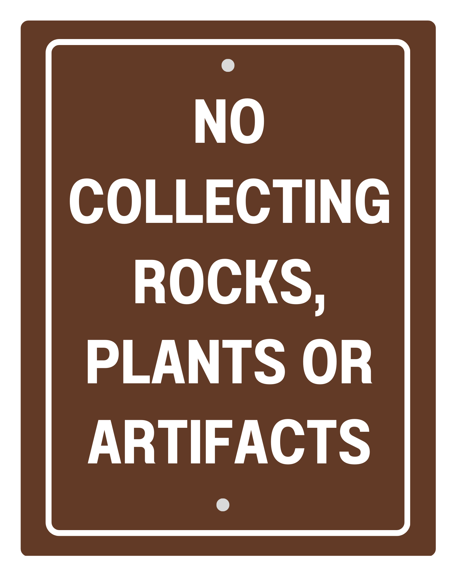 No Collecting